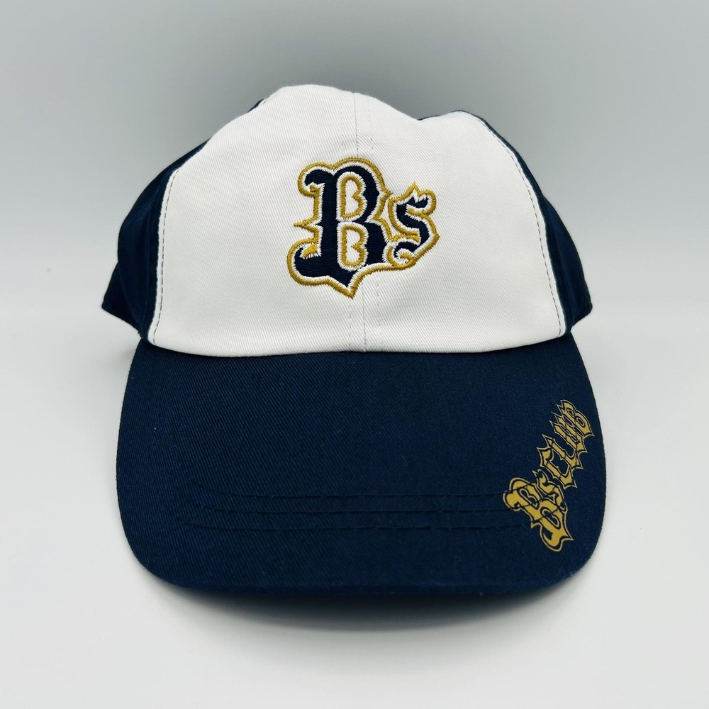 Orix Buffaloes Hat Cap Snap Back Mens One Size Blue Japan NPB Baseball Bs Club